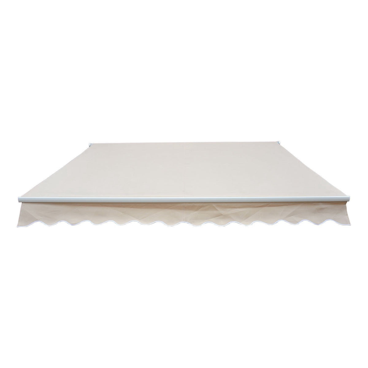 Adjustable Patio Awning, 4.5 x 3m, Beige, with Crank