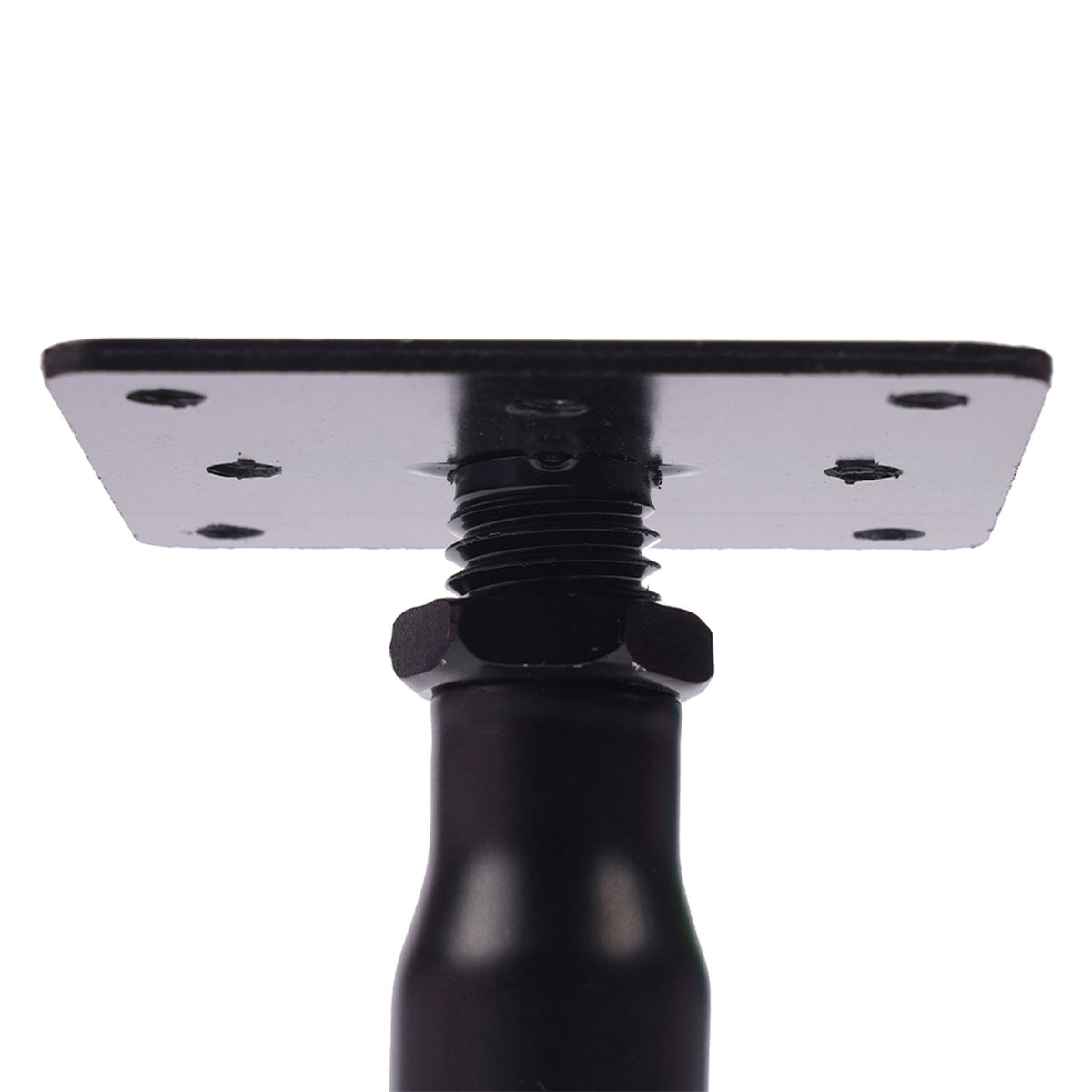 Adjustable Post Supports Set of 4 – Black, Steel
