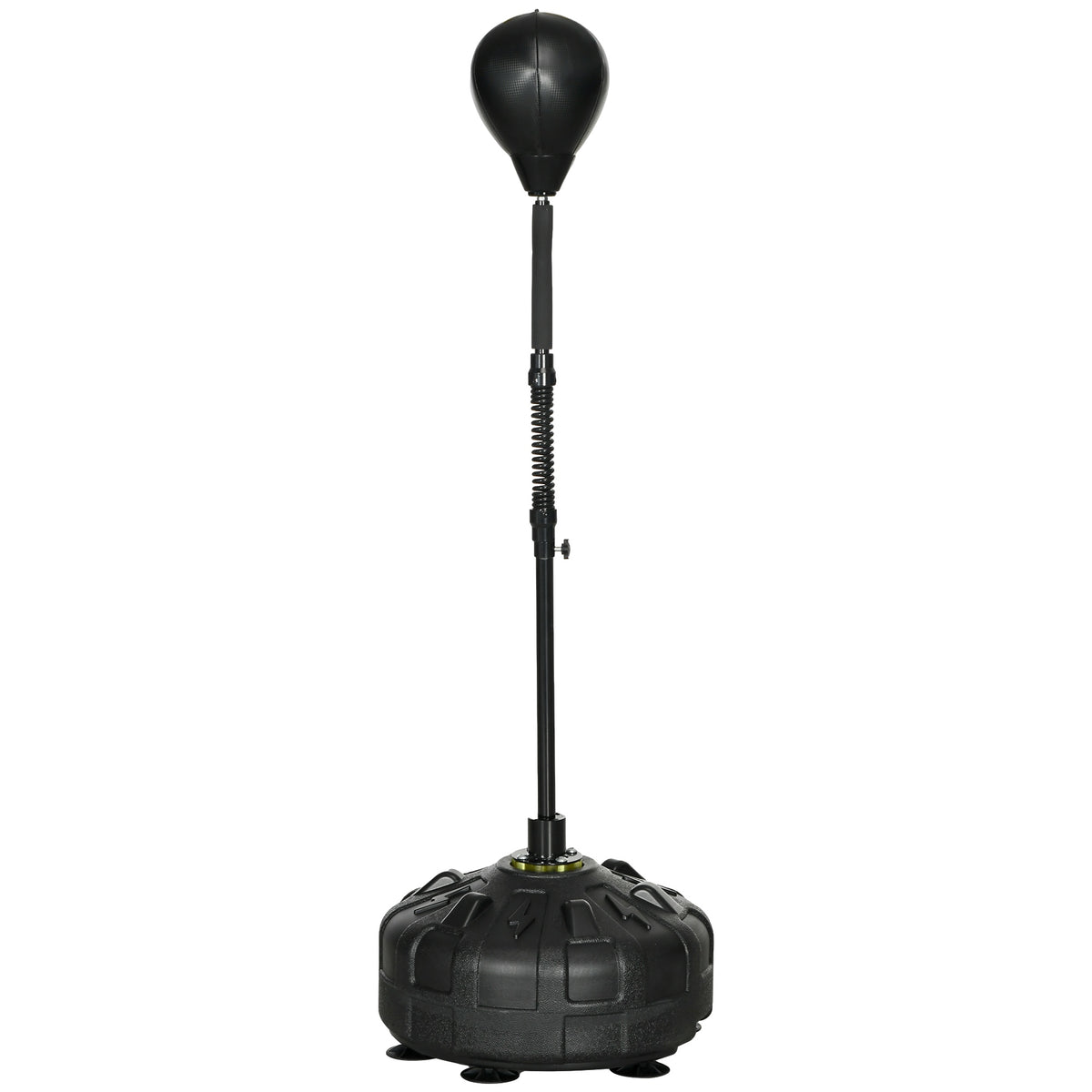 Adjustable Punching Ball Stand with Fillable Base, Black