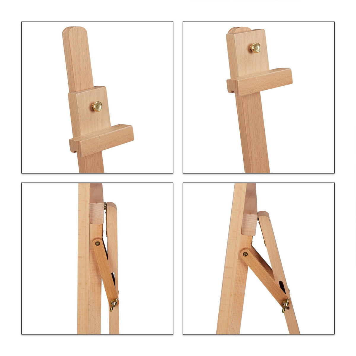 Adjustable beech wood easel