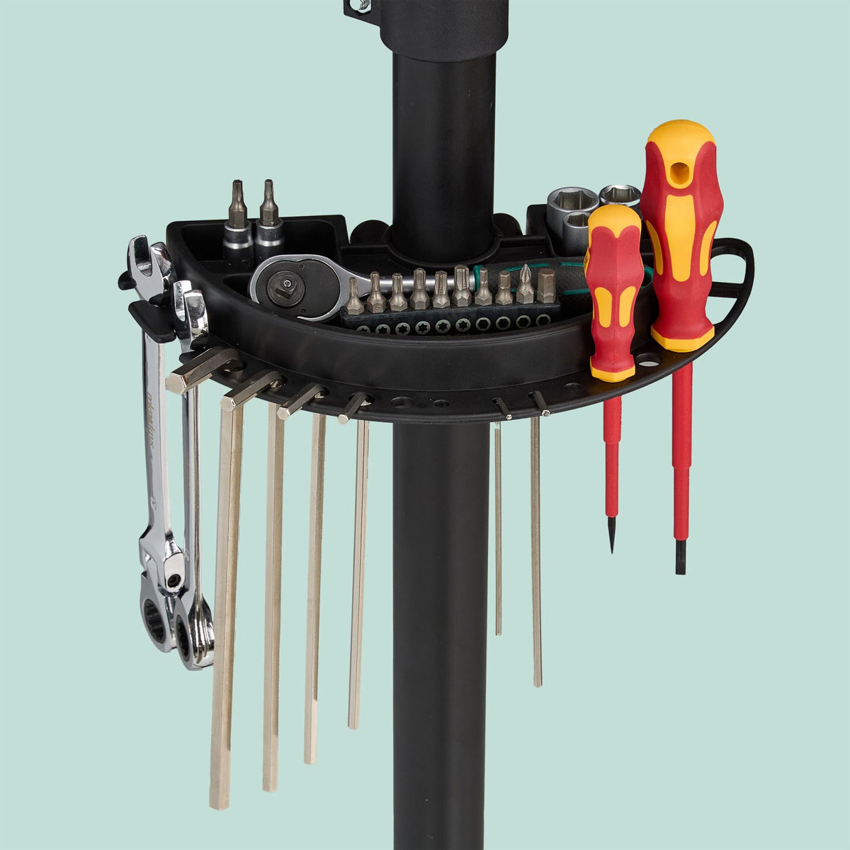 Adjustable bike rack