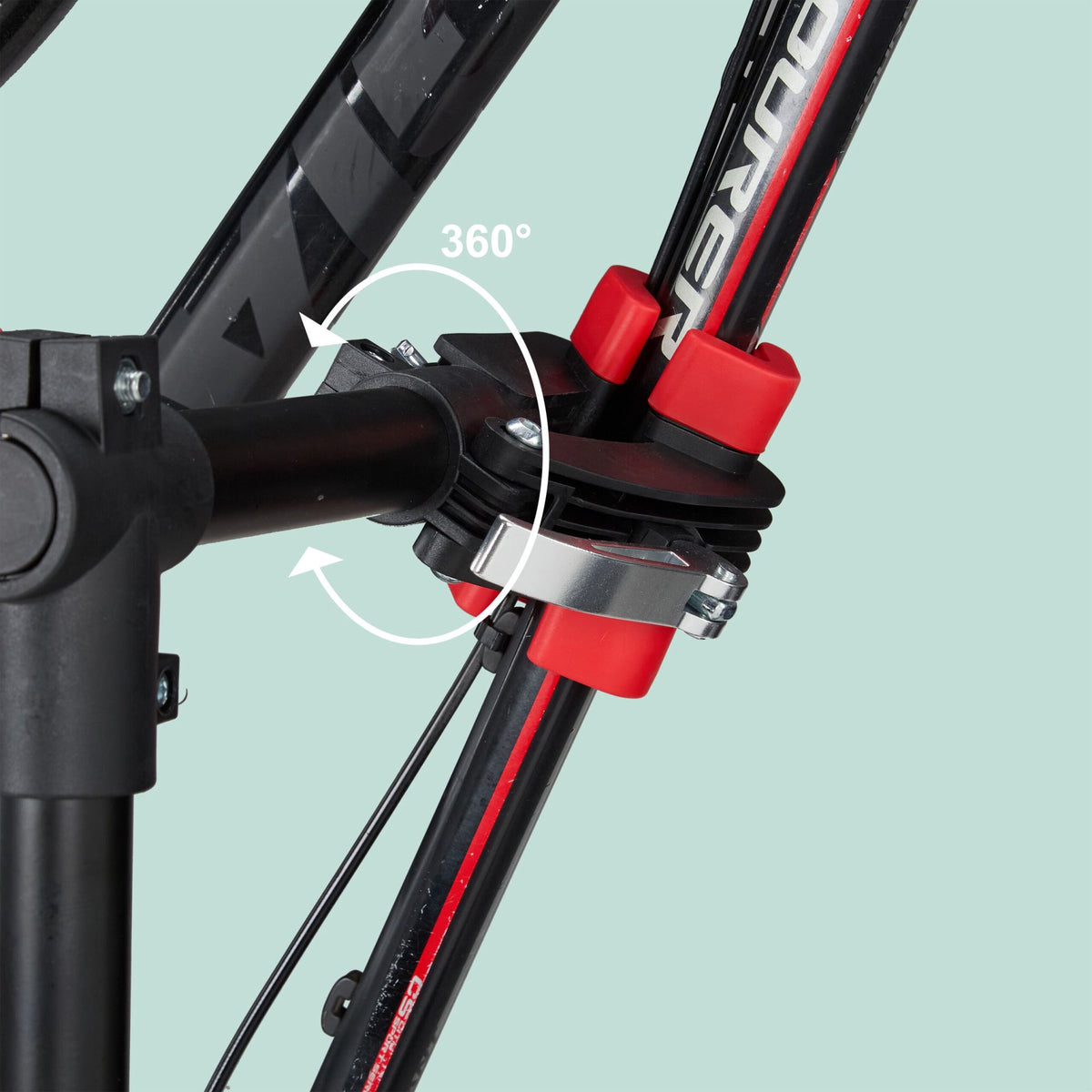 Adjustable bike rack