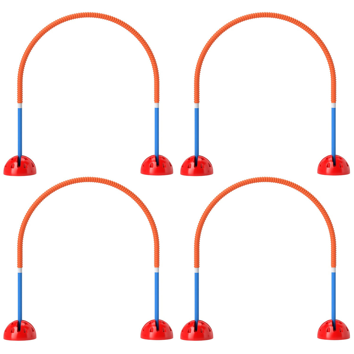 Agility Set Dogs 5-piece fillable agility equipment for dog training hurdle set with adjustable agility doors carry bag training accessories coordination training for games training