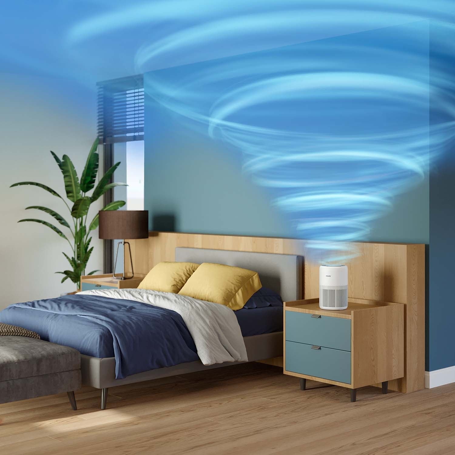 Air Purifier, Compact Smart Design, 900 Series