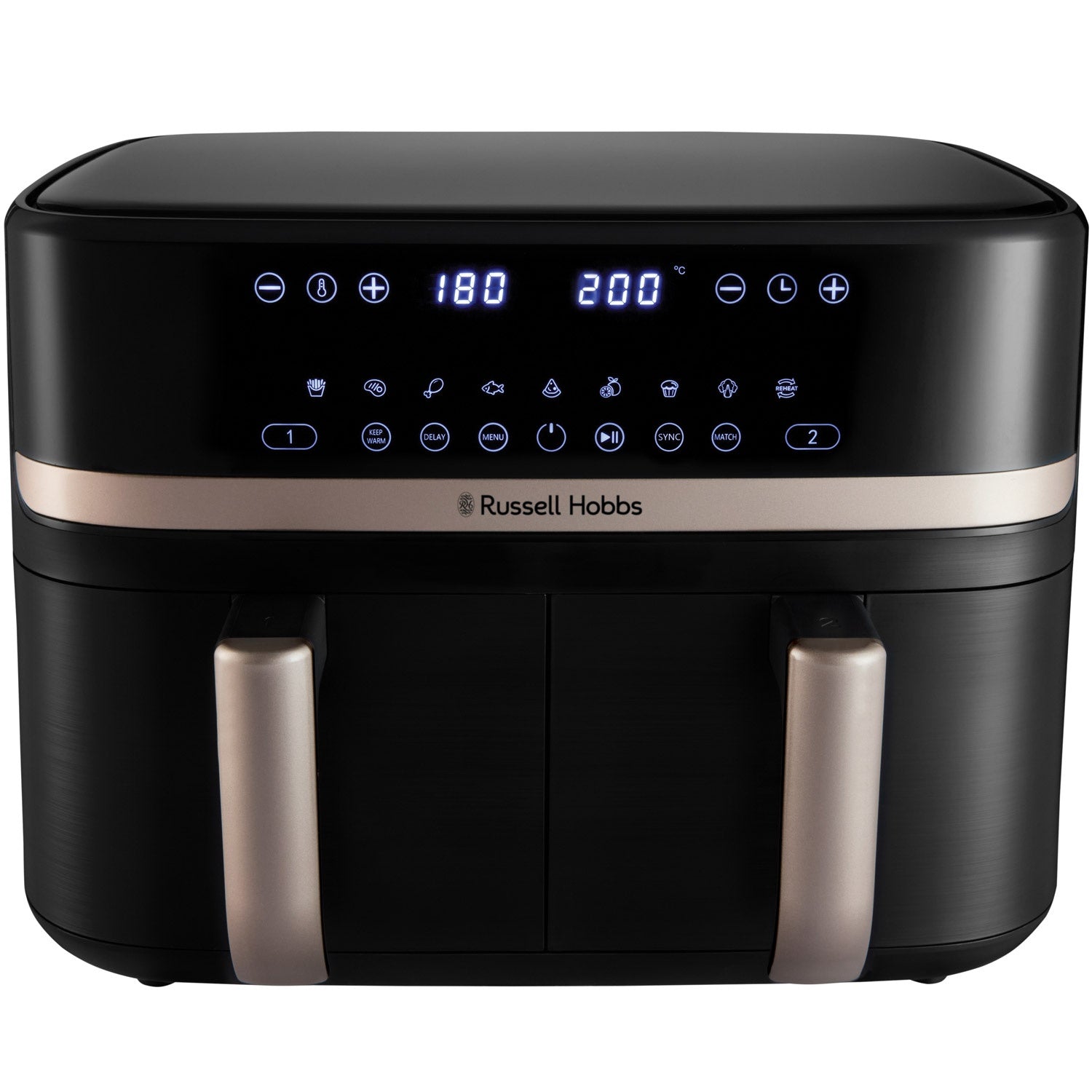 Air fryer 27680-56/RH Satisfry Dual Basket Air Fry