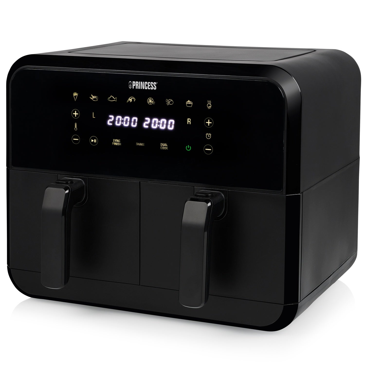 Air fryer with double baskets 2X4L 2400W - 182068