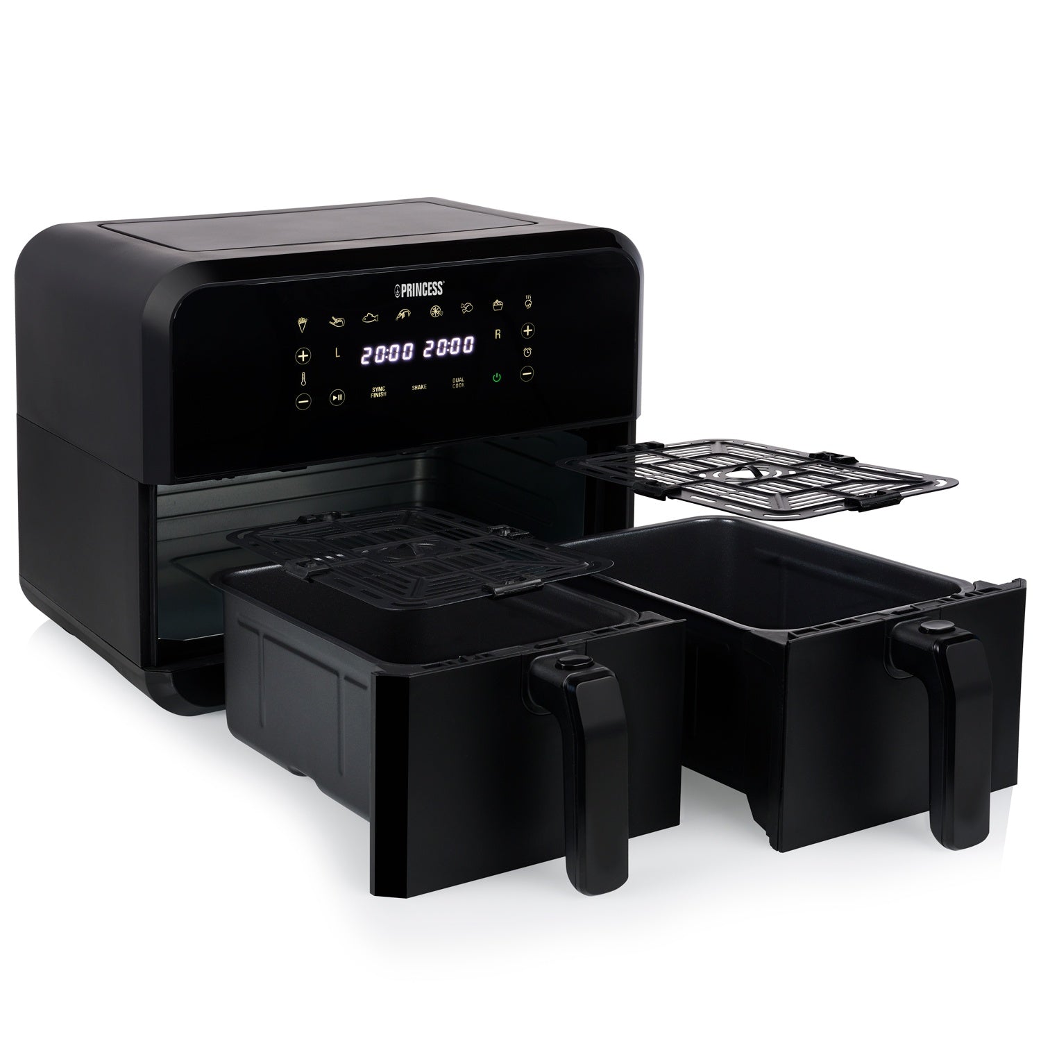 Air fryer with double baskets 2X4L 2400W - 182068