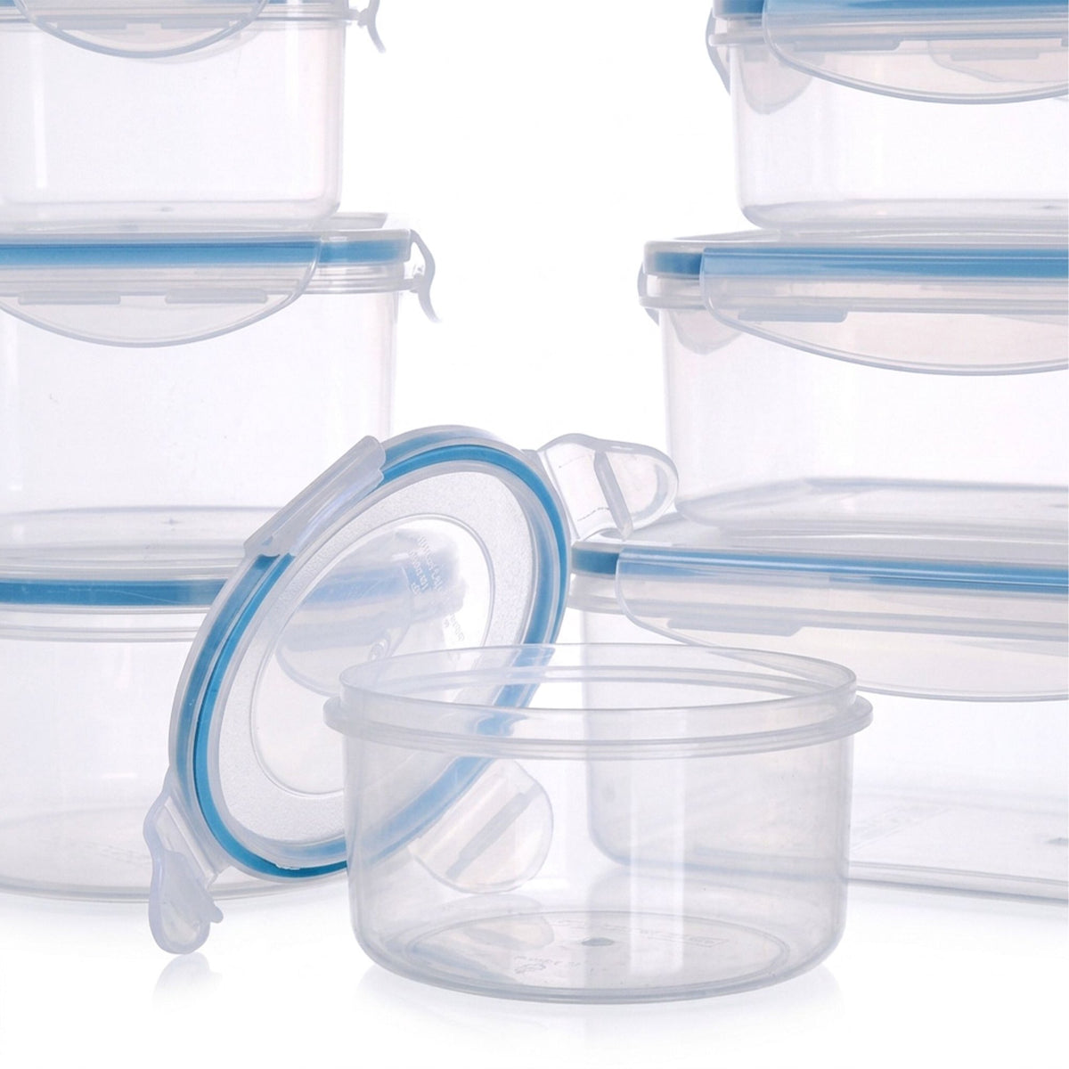 Airtight Food Storage Containers Set, 8 Sizes