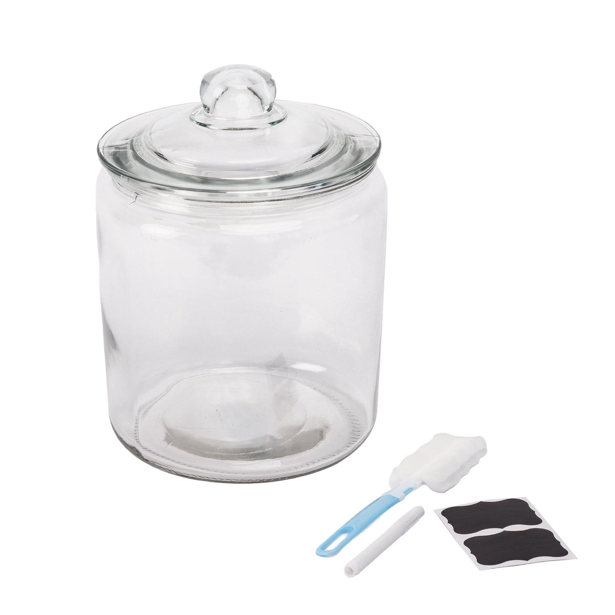 Airtight Glass Storage Jar with Silicone Seal