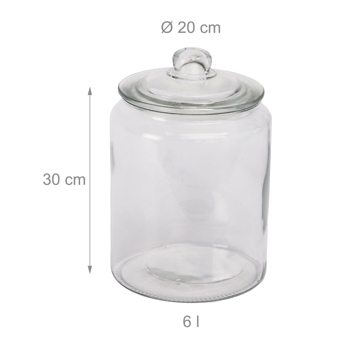 Airtight Glass Storage Jar with Silicone Seal