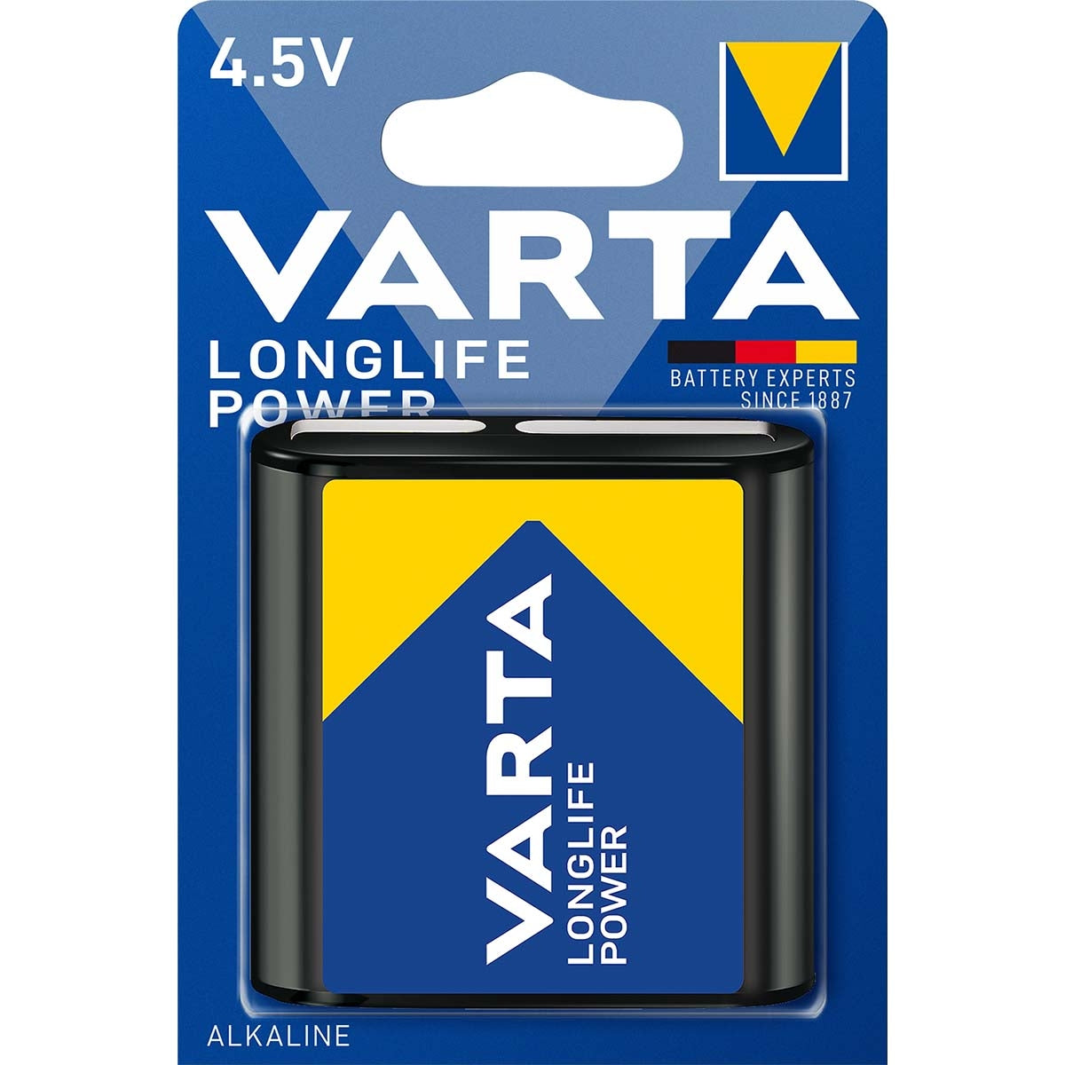 Alkaline Batteries 3LR12 | 4.5 V| 6100 mAh | 1-Blister