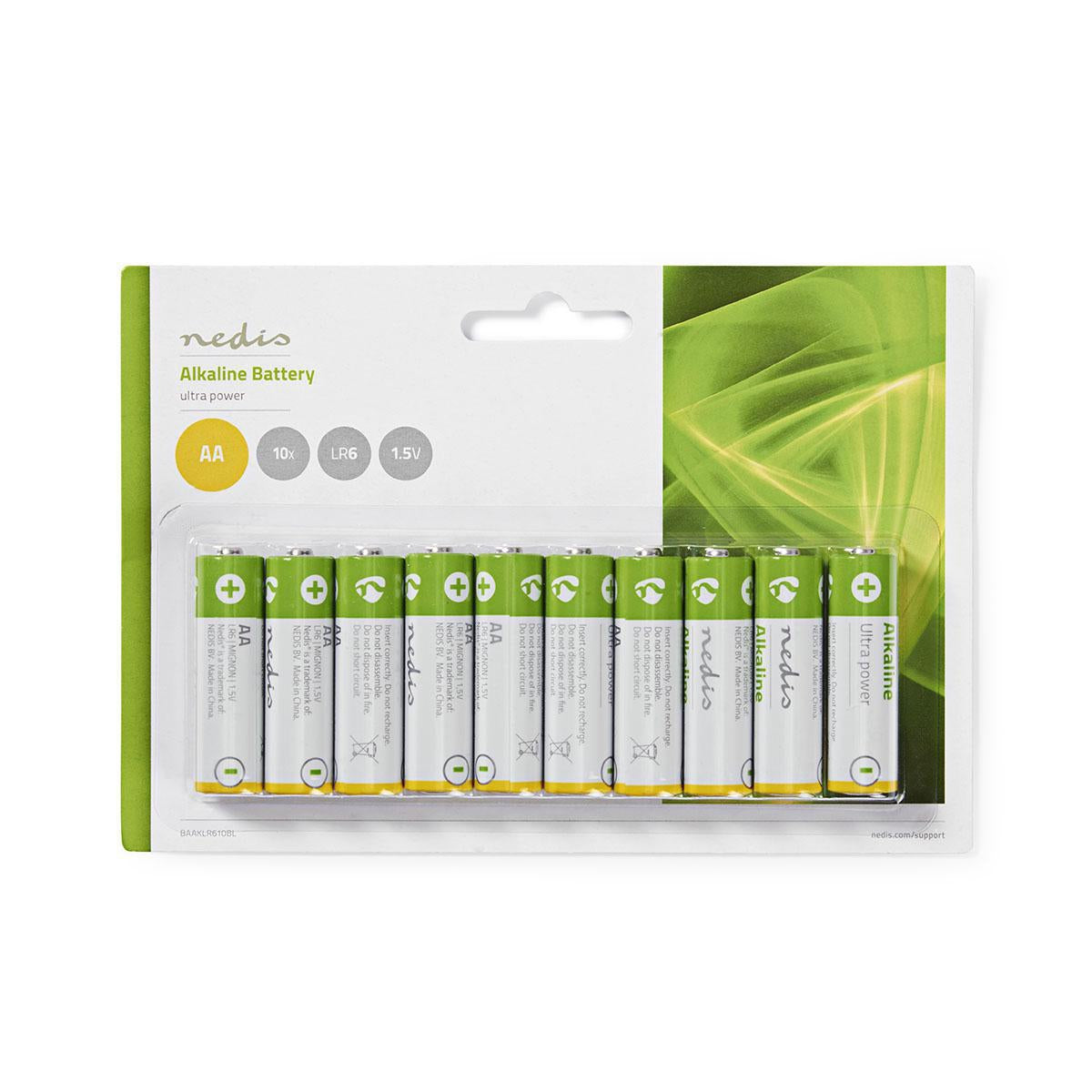 Alkaline Battery AA | 1.5 V DC | 10-Blisters