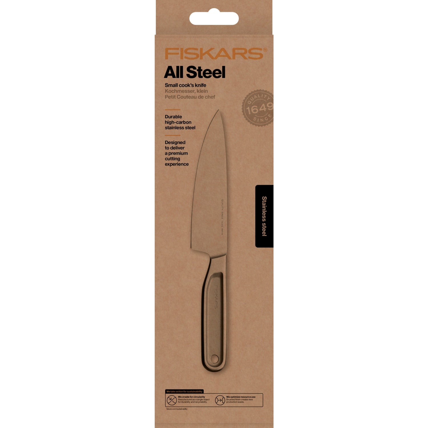 All Steel chef's knife 13.5 cm