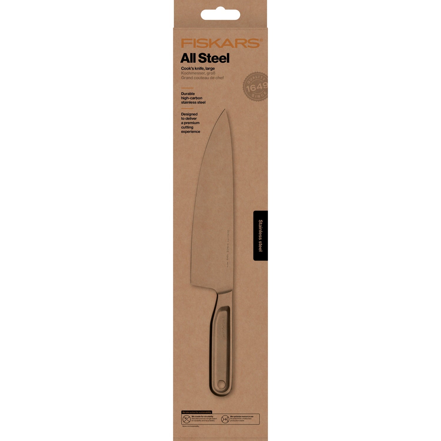 All Steel chef's knife 20 cm
