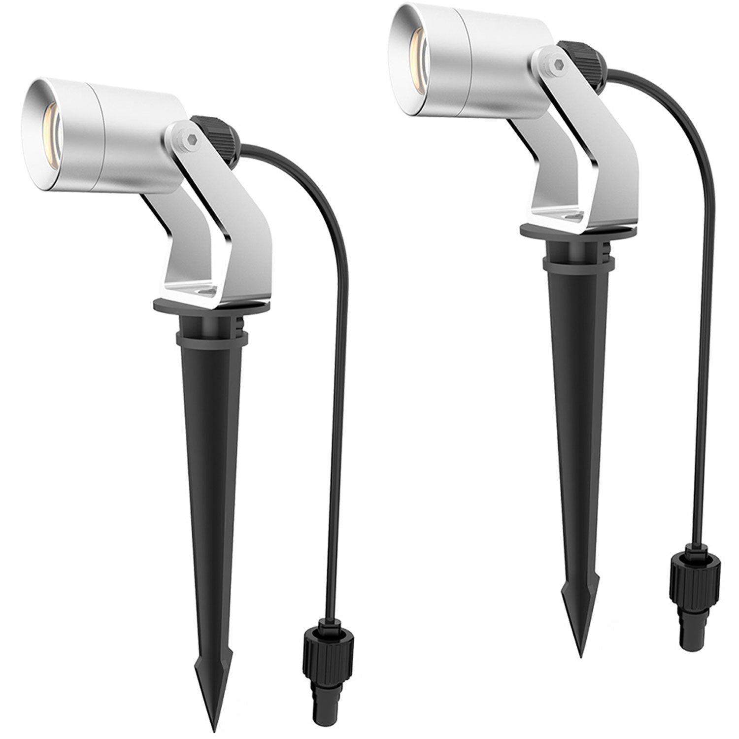 Allan Spotlight kit 2-pack incl power adapter 12V 3000K 10lm IP67