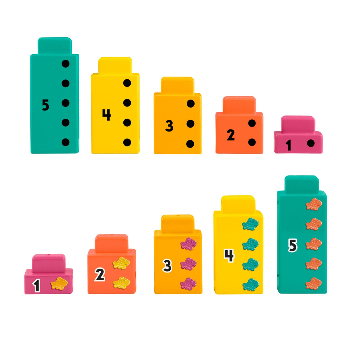 Alligator Stacking Toy, Numbers & Math Learning, 38 cm