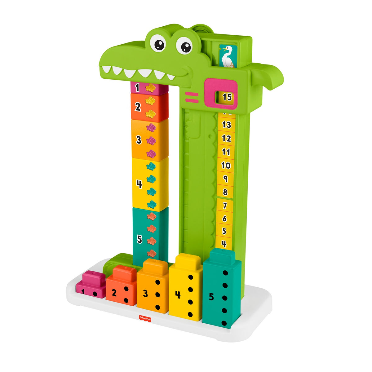Alligator Stacking Toy, Numbers & Math Learning, 38 cm