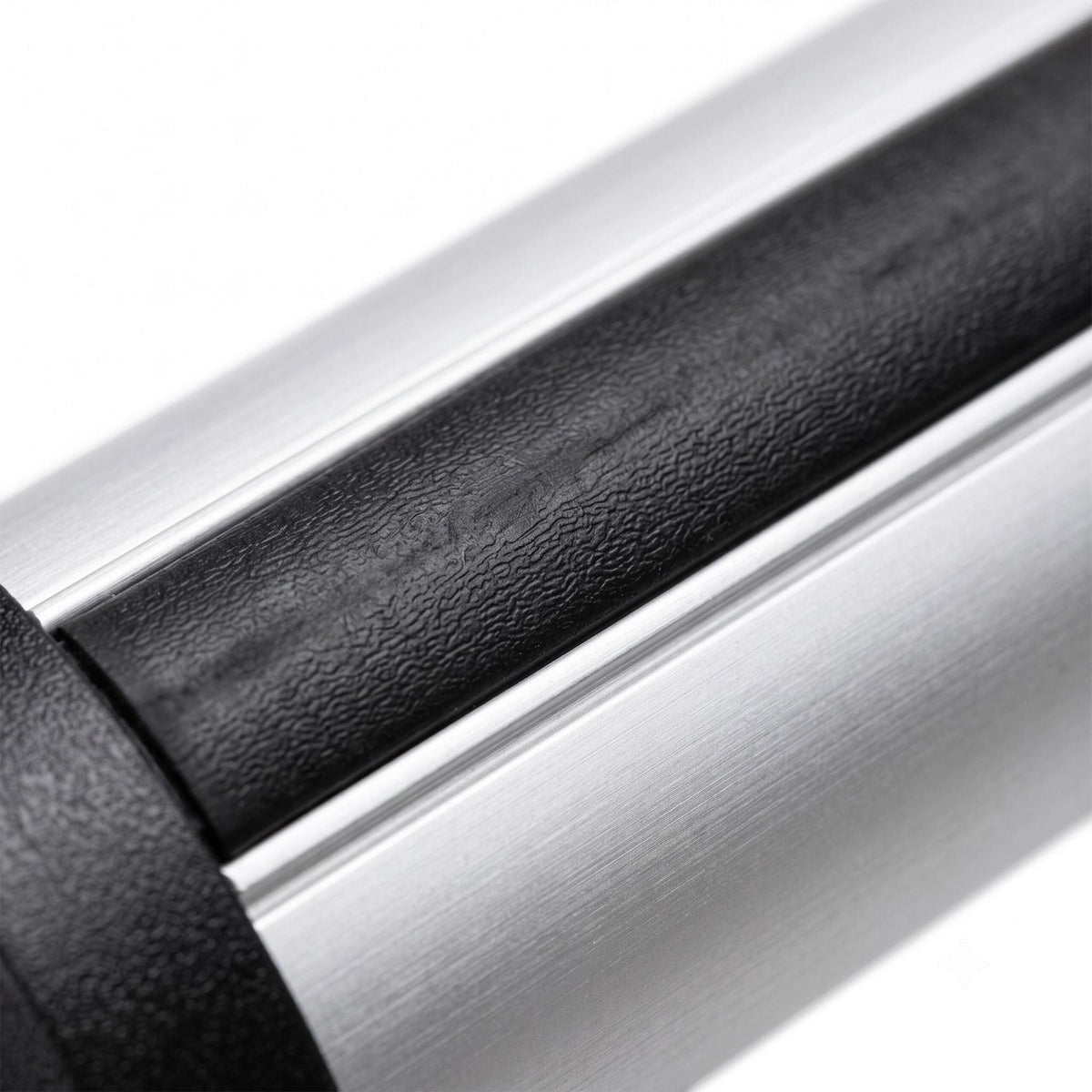 Aluminium Roof Bars for Closed Rails, Silver, 124 cm