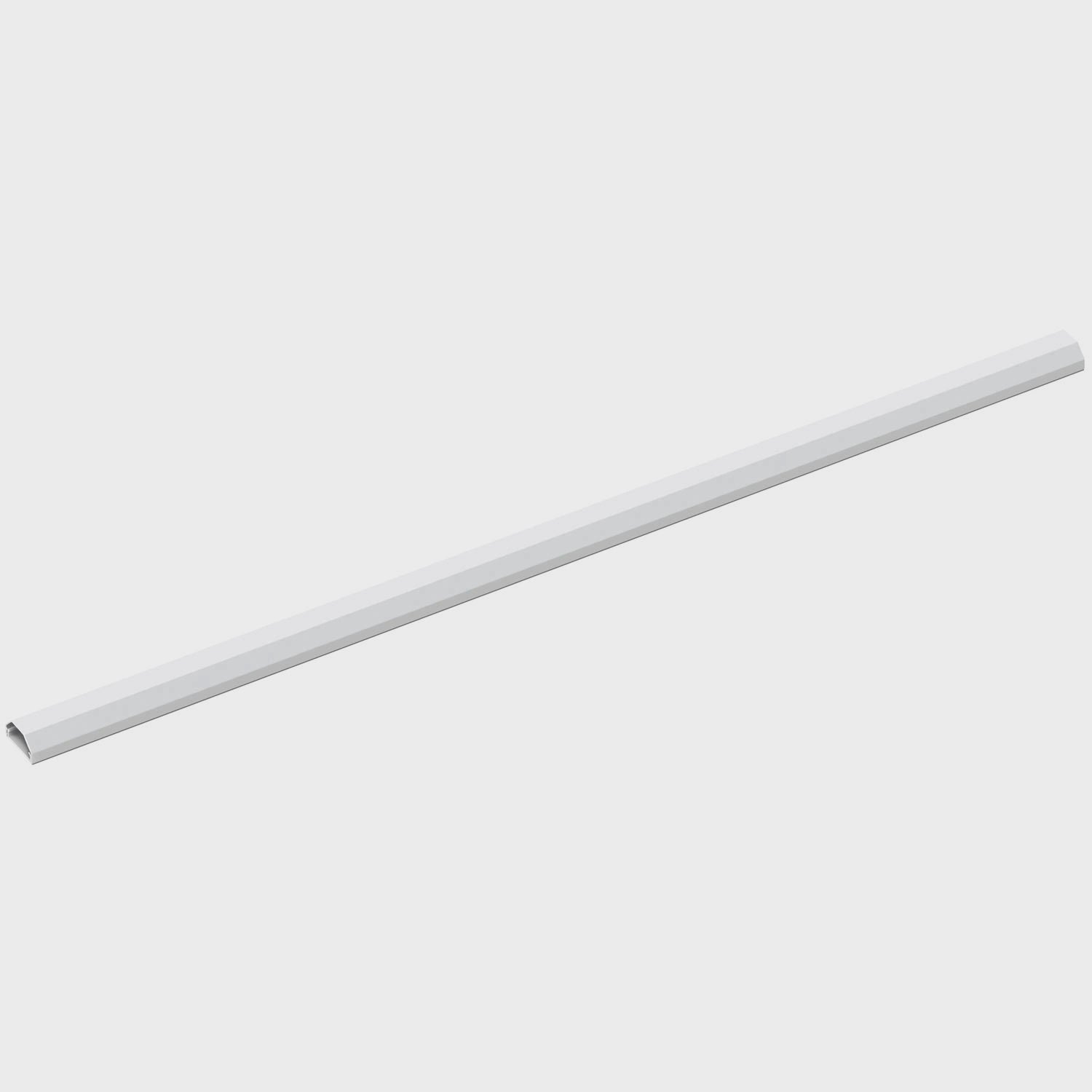 Aluminum Cable Channel, 75cm, Wall Mount, White