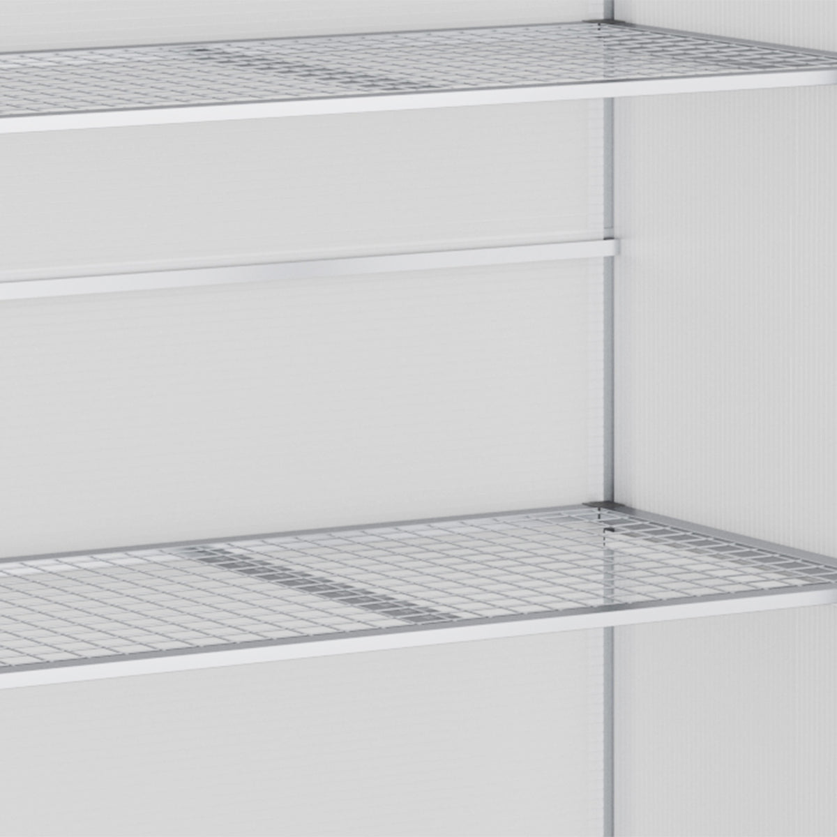 Aluminum Greenhouse With Foundation Frame 3 Levels Cold Frame 131 X 58 X 139.5 Cm Greenhouse Plant House Tomato House
