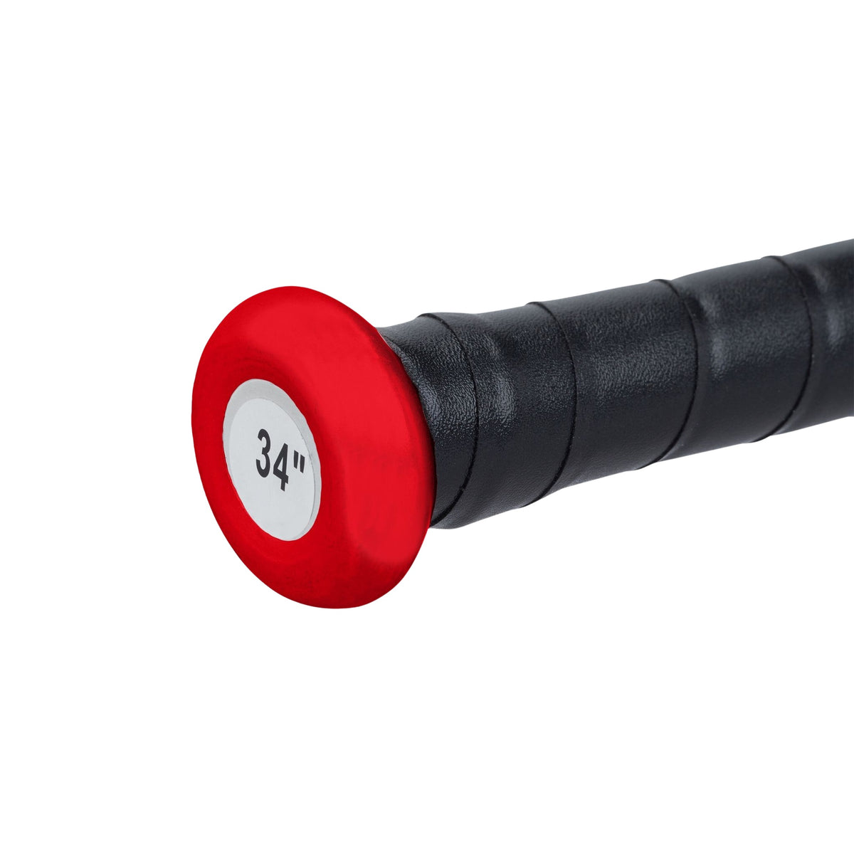 Aluminum baseball bat, red