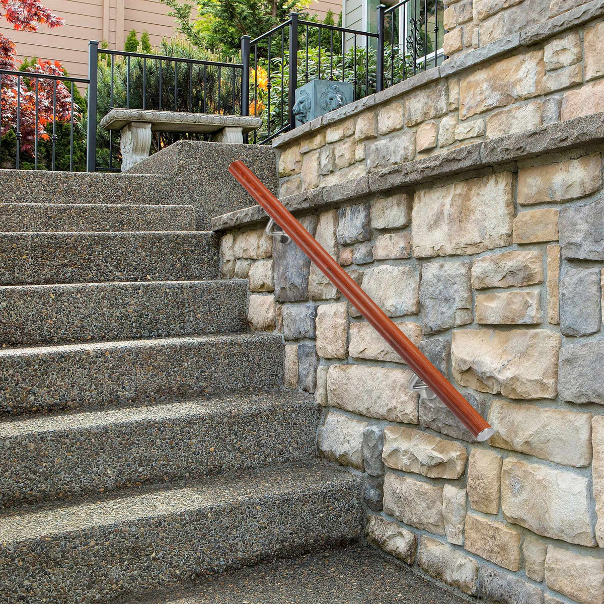 Aluminum handrail