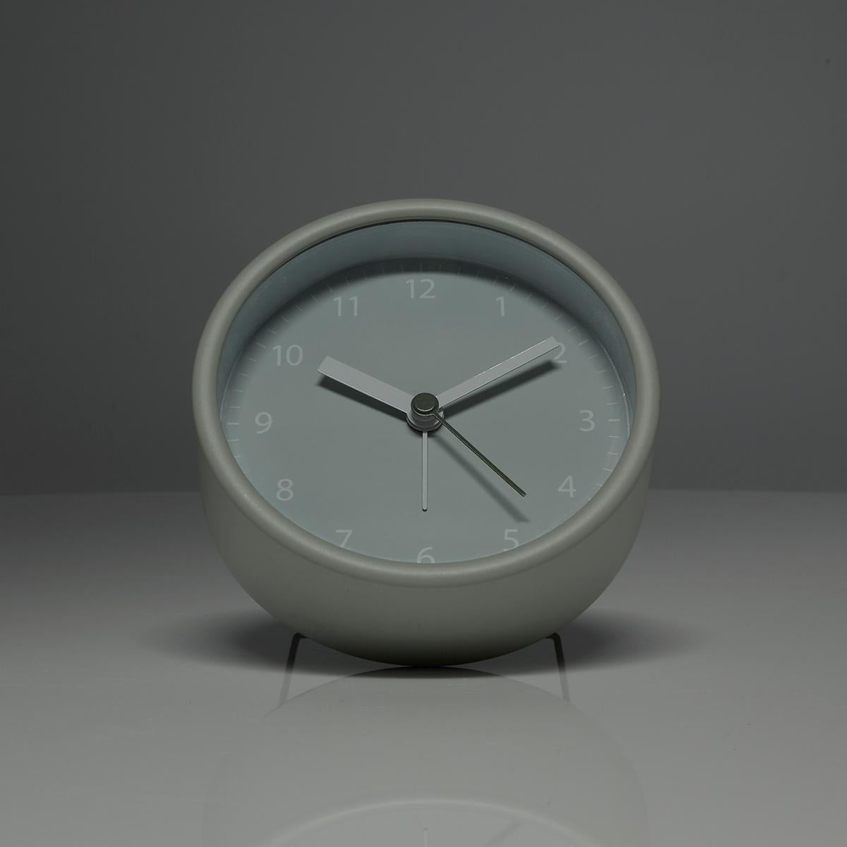 Analog Desk Alarm Clock | Snooze function | Green