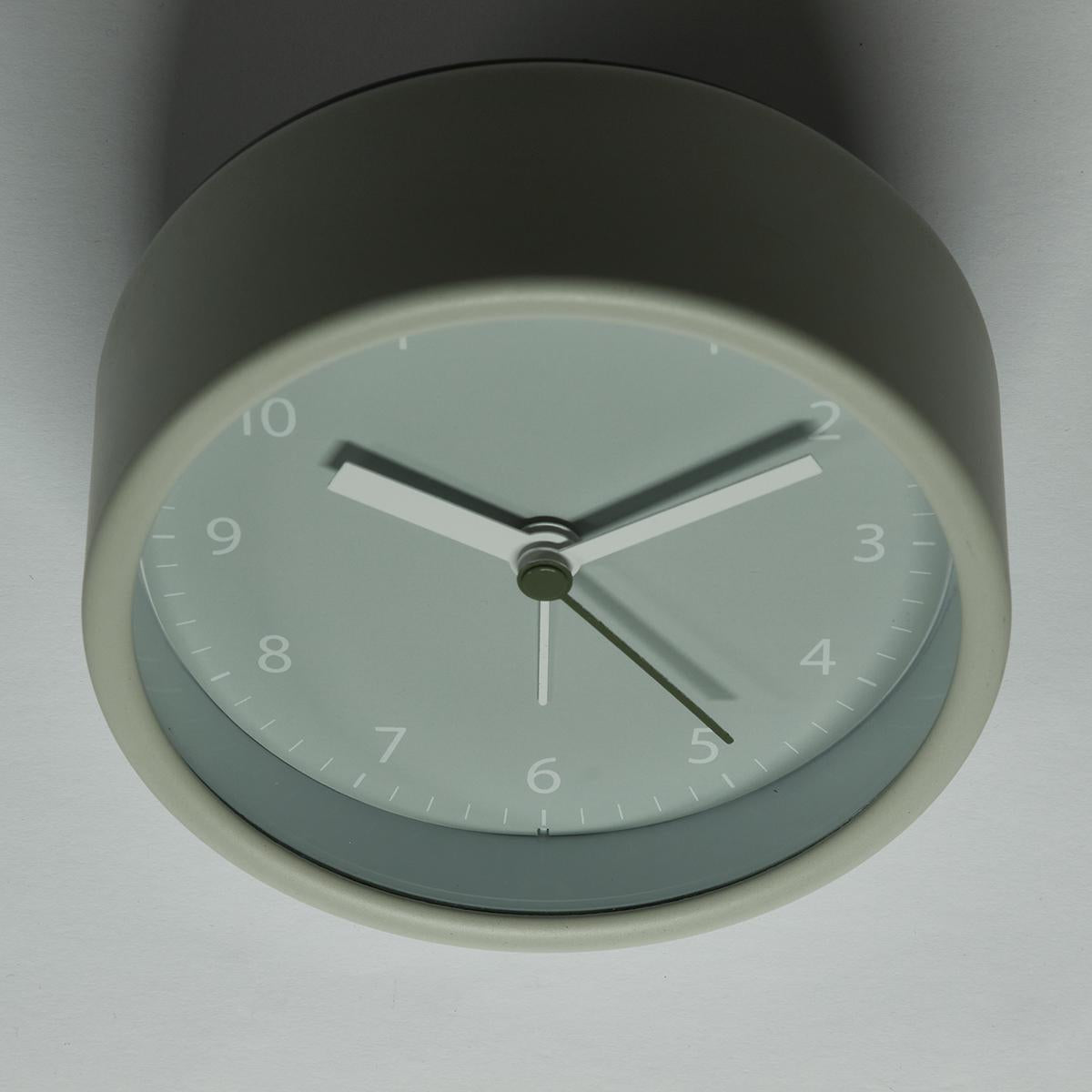 Analog Desk Alarm Clock | Snooze function | Green
