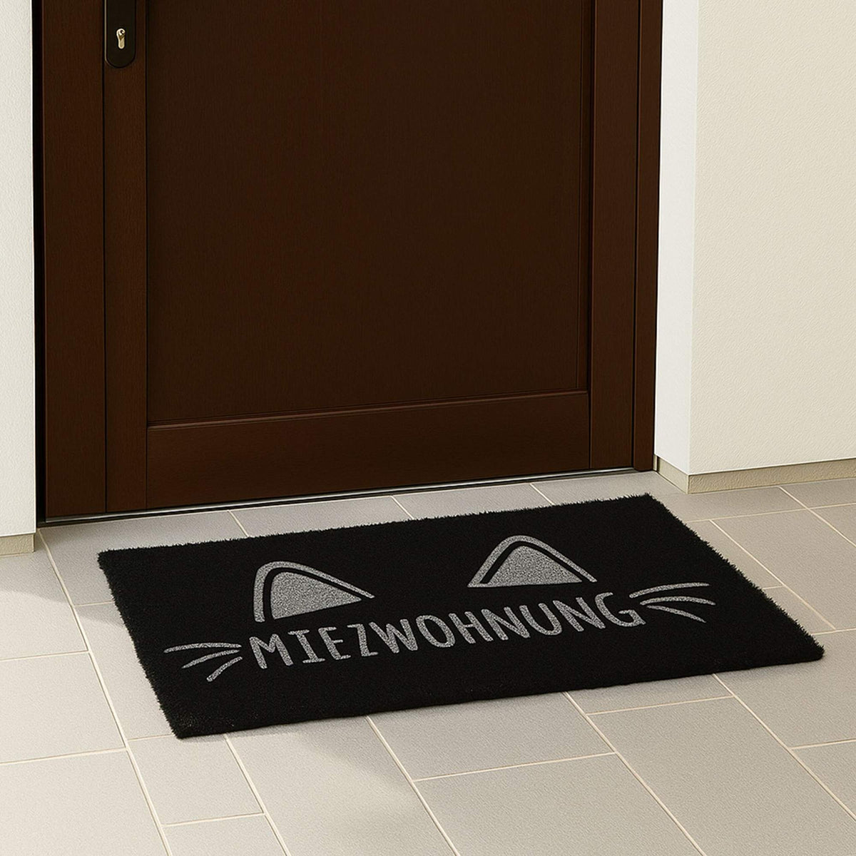 Animal Doormat, Coconut Fiber, 60x40 cm, Dirt-Trapping