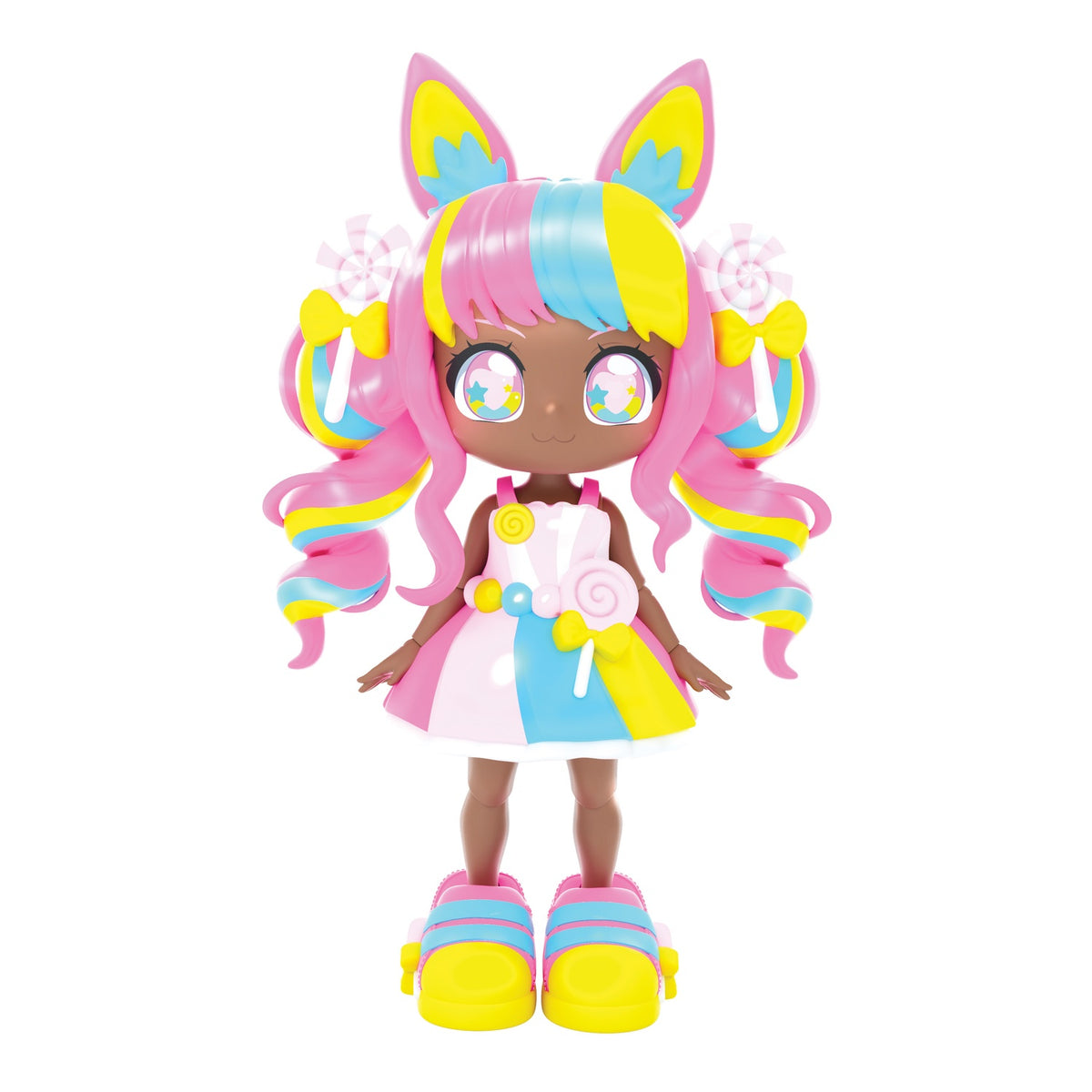 Anime Doll Set, 14cm, 32 Style Combinations