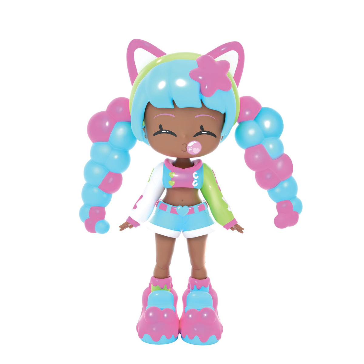 Anime Doll Set, 14cm, 32 Style Combinations