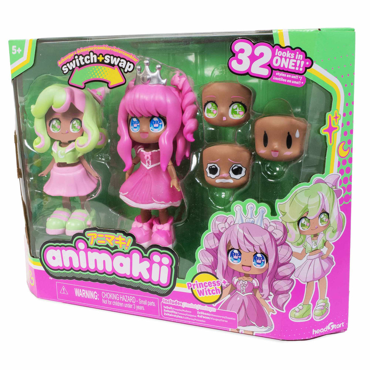Anime Doll Set – Princess/Witch, 14 cm, 32 Styles