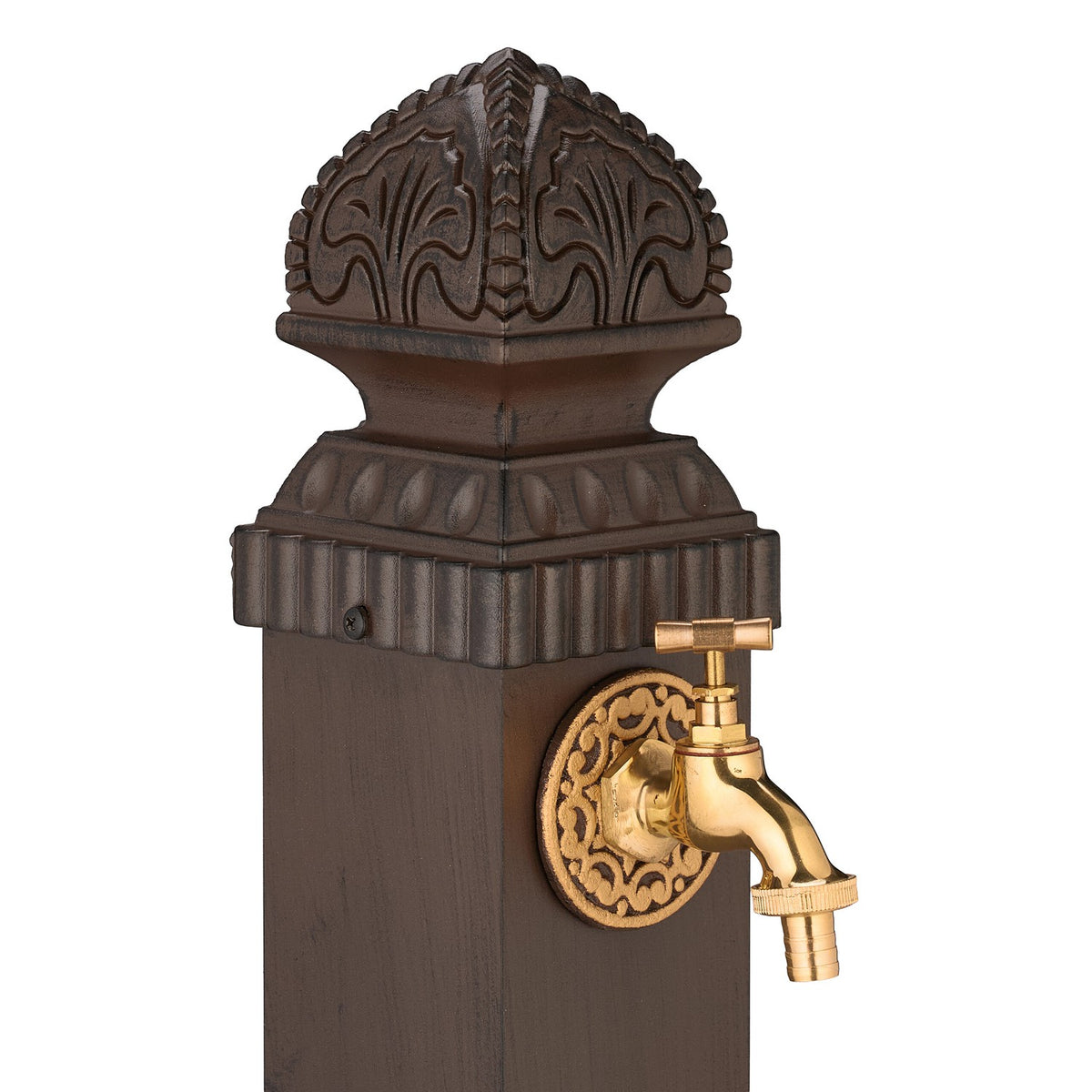 Antique Metal Garden Fountain with Tap, 81 cm
