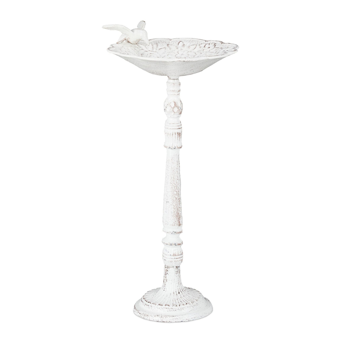Antique cast iron bird bath