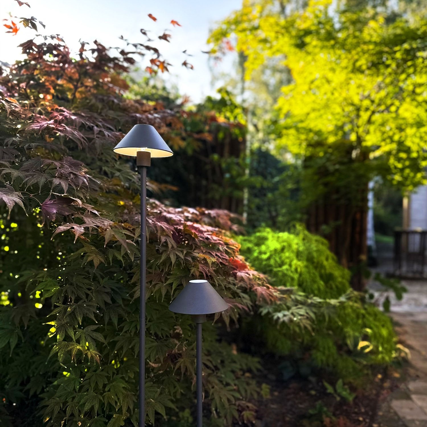 Apollo Flex Garden lamp 77/112 cm Grey