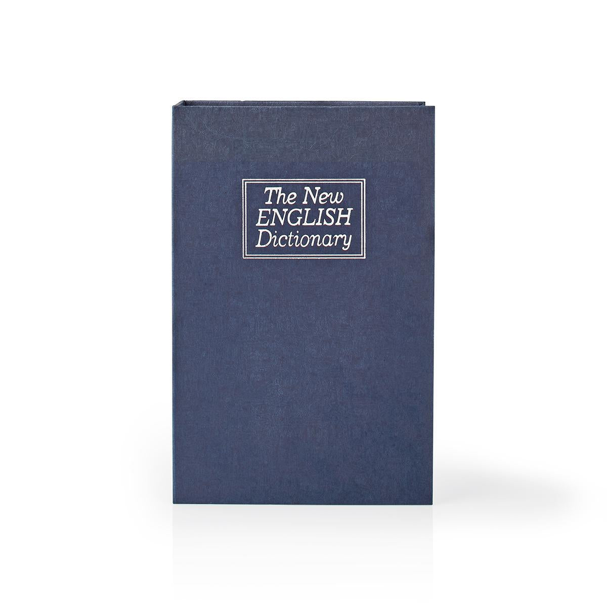 Arch | Book Safe | Keyhole | Indoor | Medium | internal volume: 1.6 l | 2 Keys Included | Blue / Silver