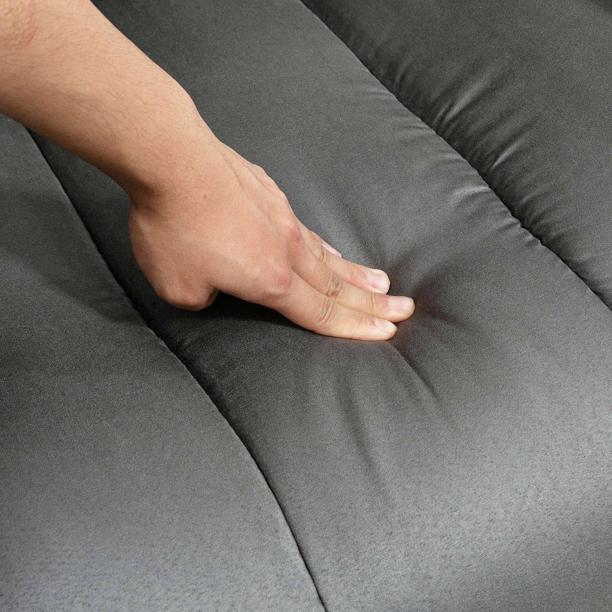 Armchair with stand-up aid, electric relaxation armchair, tilting TV armchair, television armchair, cinema armchair, faux leather, light grey