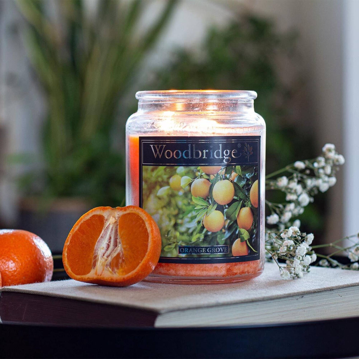 Aroma Candle in Glass Jar, 130-Hour Burn Time