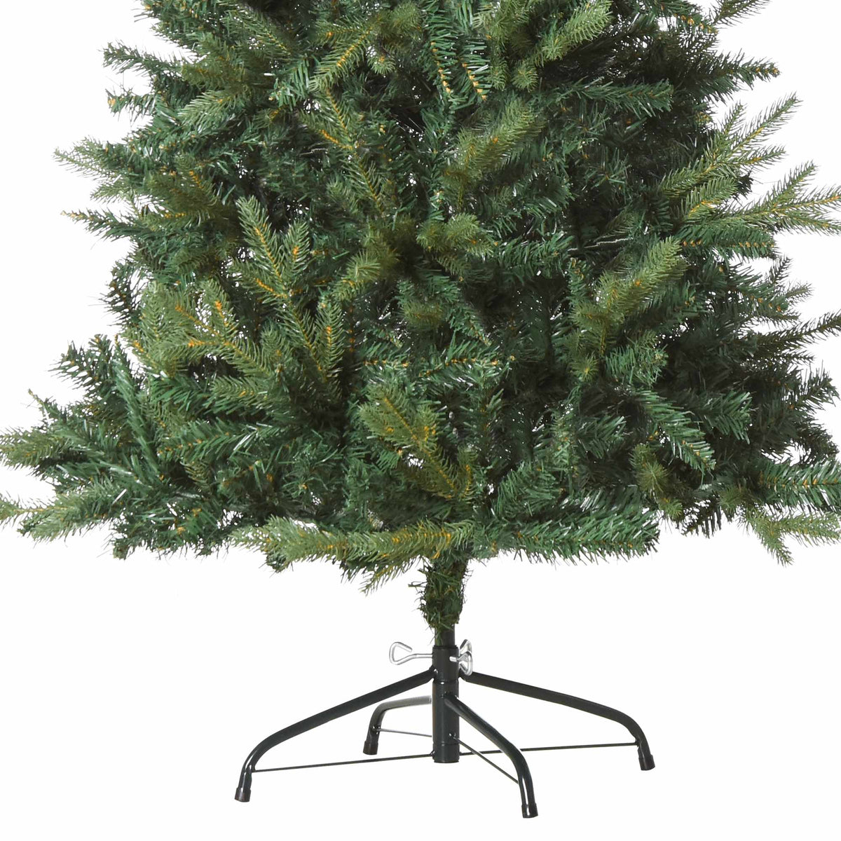 Artificial Christmas Tree, 150 cm, 946 Branches, Metal Stand