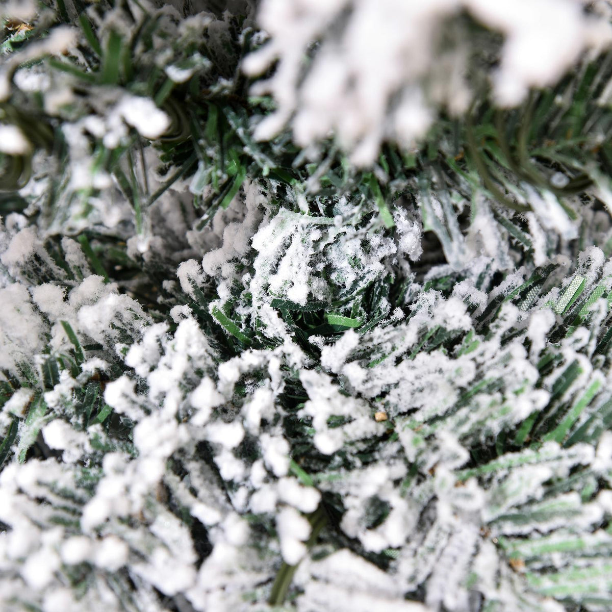 Artificial Christmas Tree, 150 cm, Snowy Branches, Pinecones