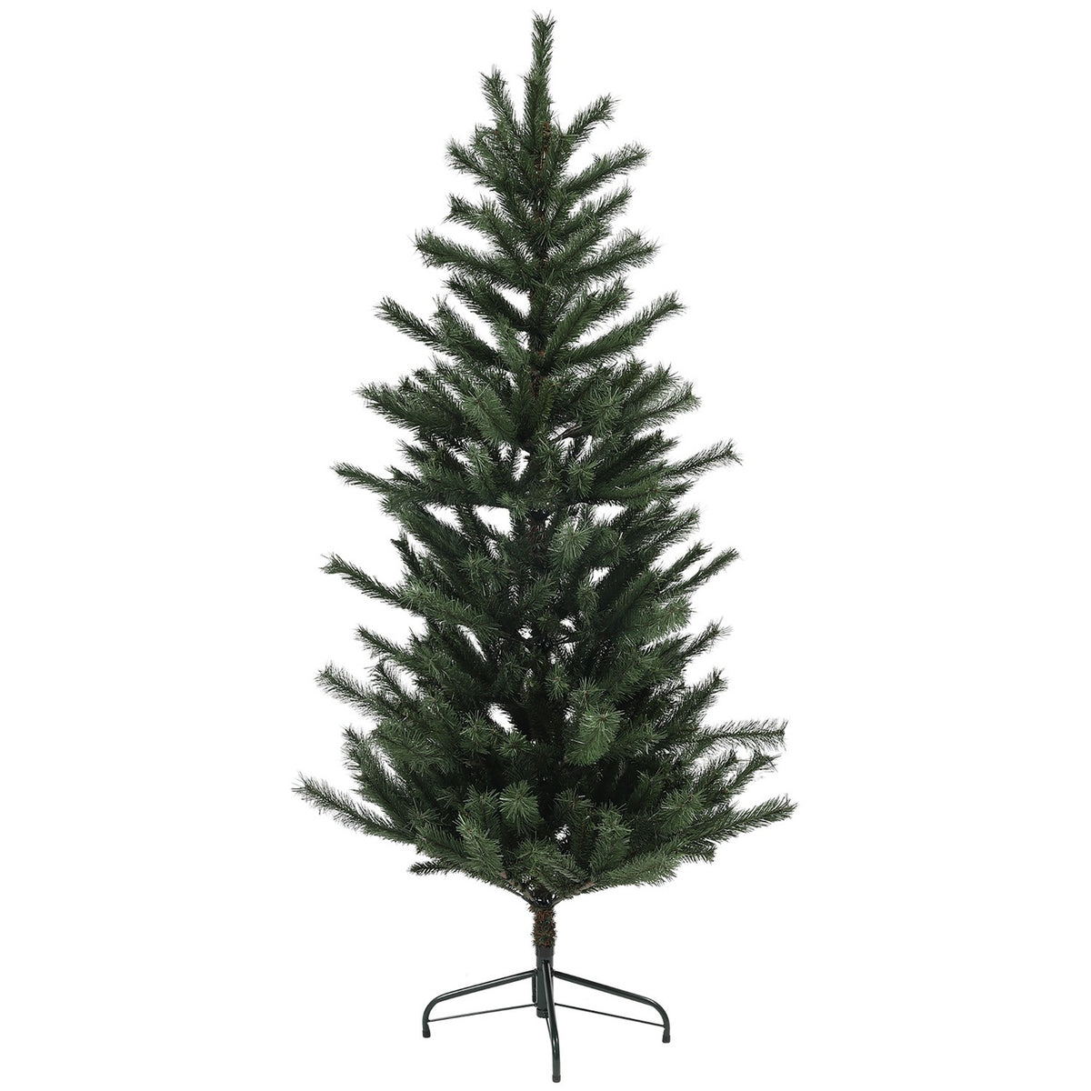 Artificial Christmas Tree, 180cm Christmas Tree with 467 Tips, Flame Retardant, Folding Steel Stand, for Christmas Decoration, Green