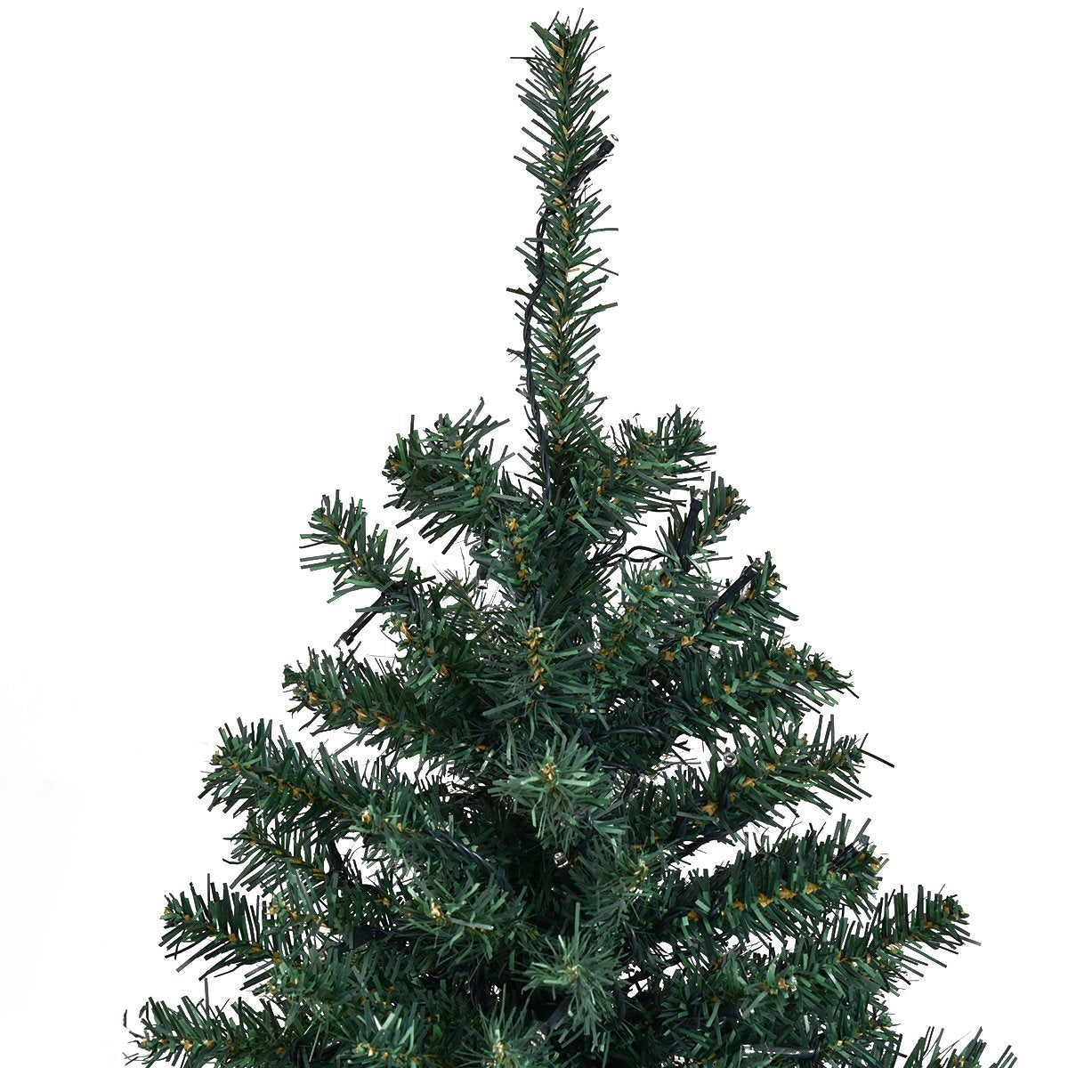 Artificial Christmas Tree 180 cm, Color-Changing LEDs, Metal Stand