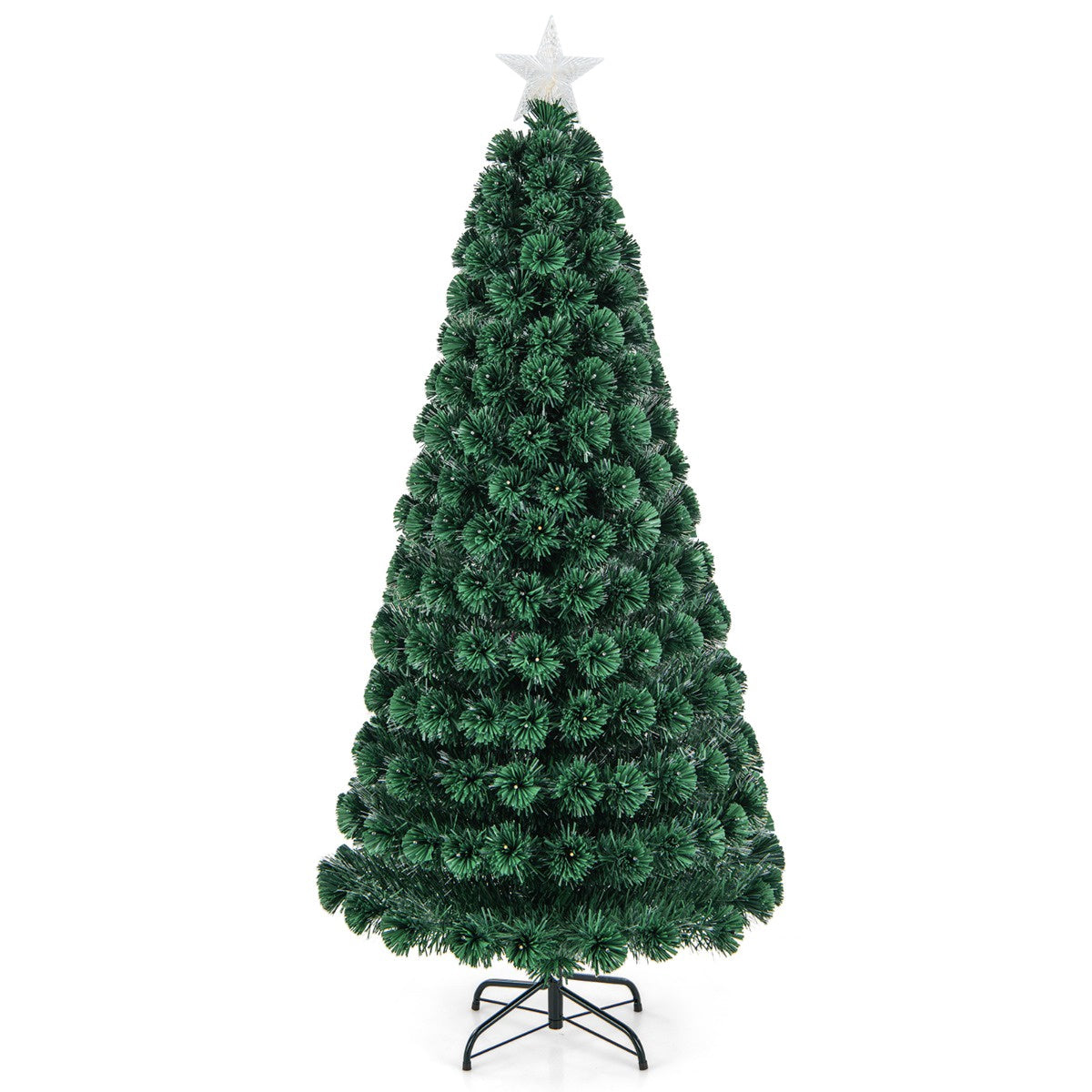 Artificial Christmas Tree 180cm, Fiber Optic, 230 LED, 8 Modes