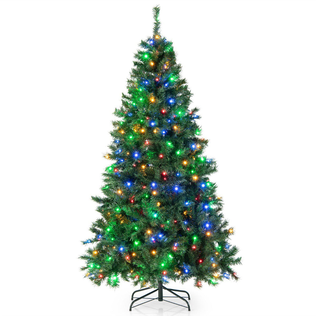 Artificial Christmas Tree 213 cm, 350 Multicolor LED