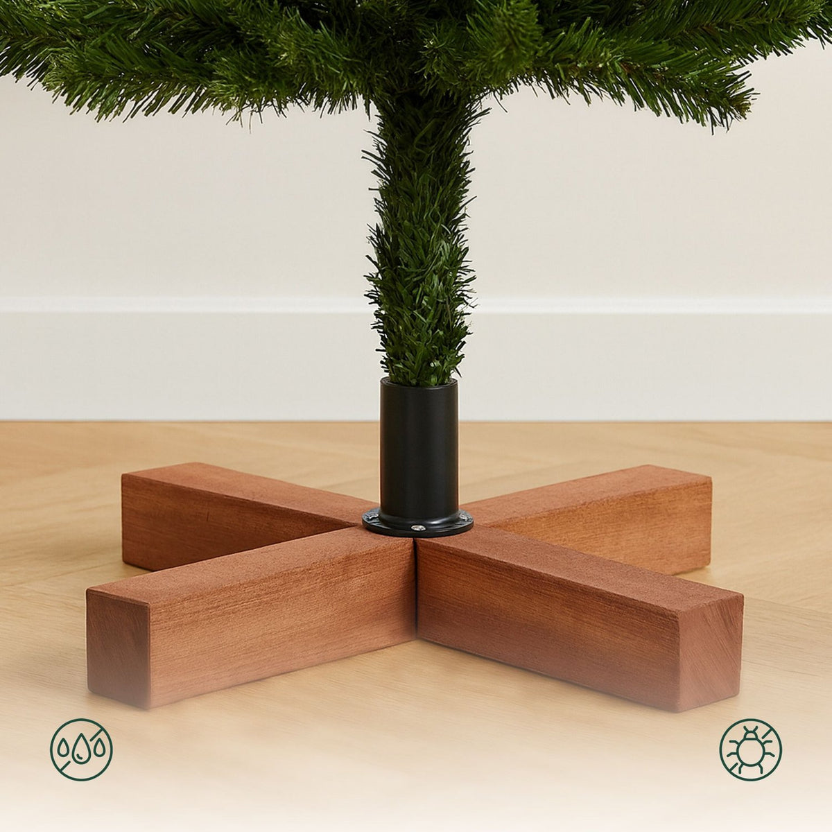 Artificial Christmas Tree – PVC Needles, Reusable