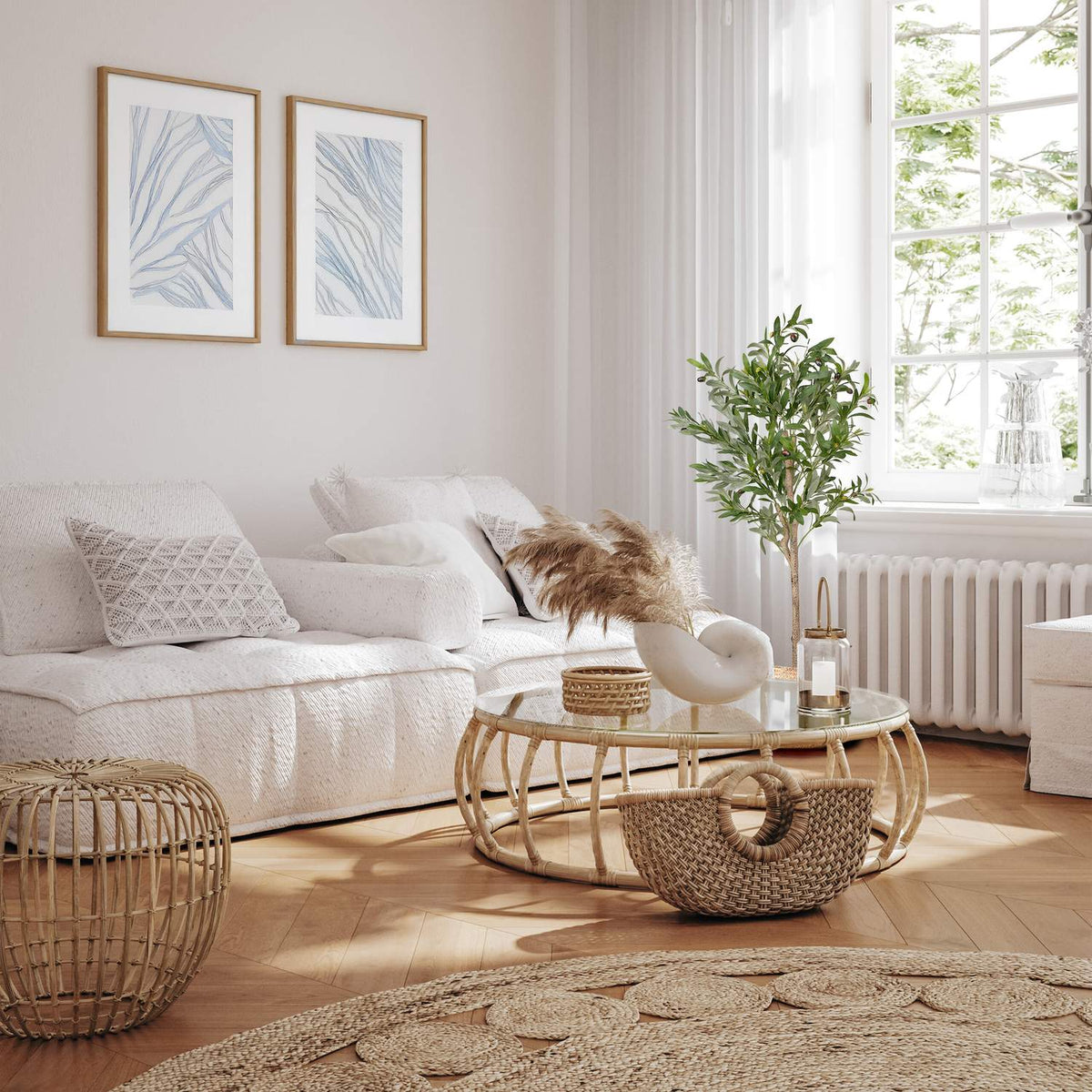 Artificial Olive Tree in Pot – Realistic Decor