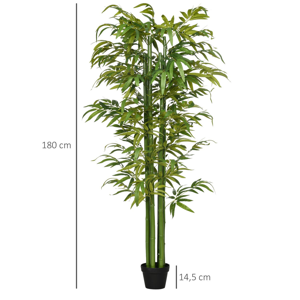 Artificial Plant 180 Cm Artificial Plant Artificial Bamboo Tree With Planter Artificial Tree Green
