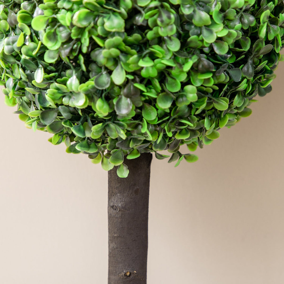 Artificial Plants Set Of 2 Uv Resistant Houseplants 60Cm Boxwood Artificial Plant With Flower Pot Artificial Tree Peva Green