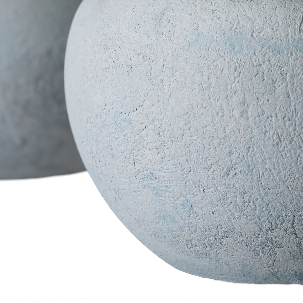 Artificial Plants Set of 3 in Grey Concrete Pots