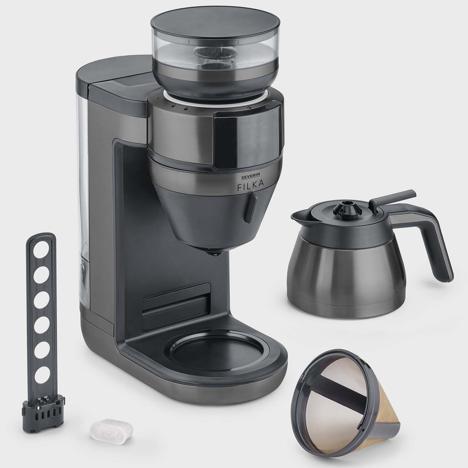 Automatic Coffee Maker with Thermos, 2L, 1520W
